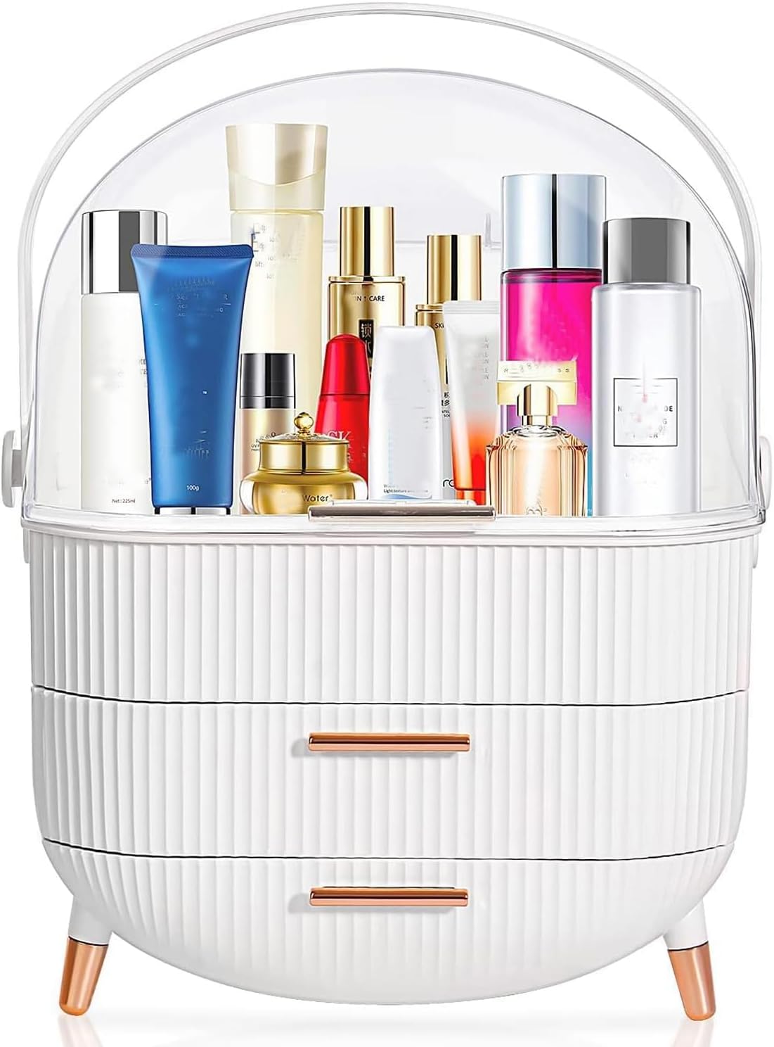 Dustproof Makeup Organiser with Lid