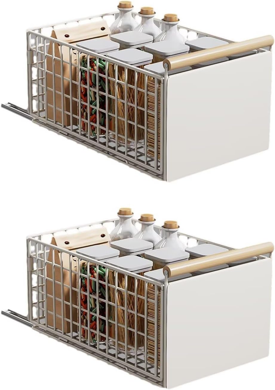 Adjustable Pull-Out Cabinet Organiser