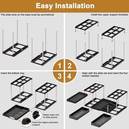 Adjustable Under Sink Organiser