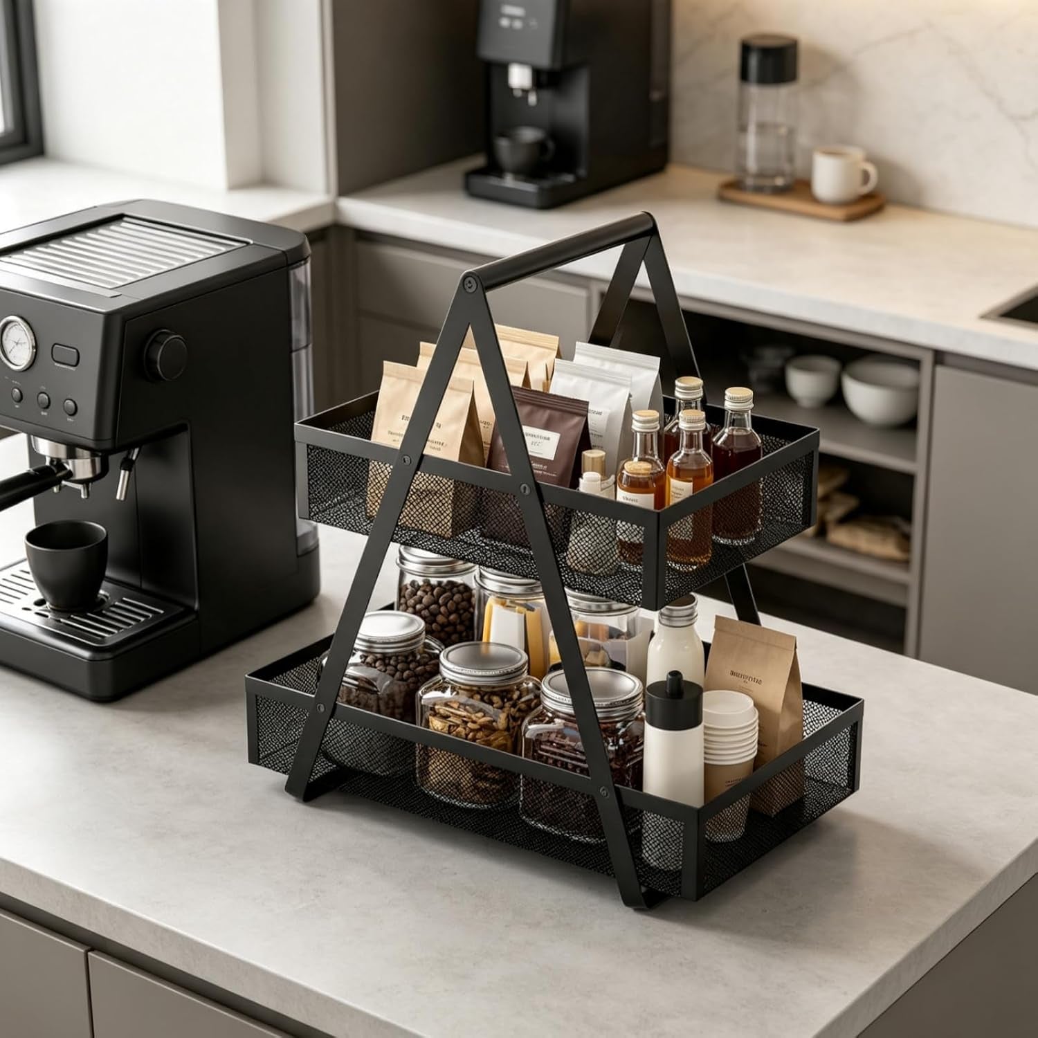 2-Tier Fruit Basket & Countertop Organiser