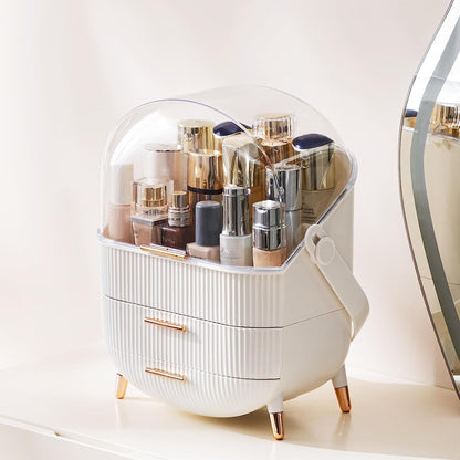 Dustproof Makeup Organiser with Lid