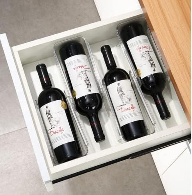 Stackable Bottle Holder for Fridge & Pantry