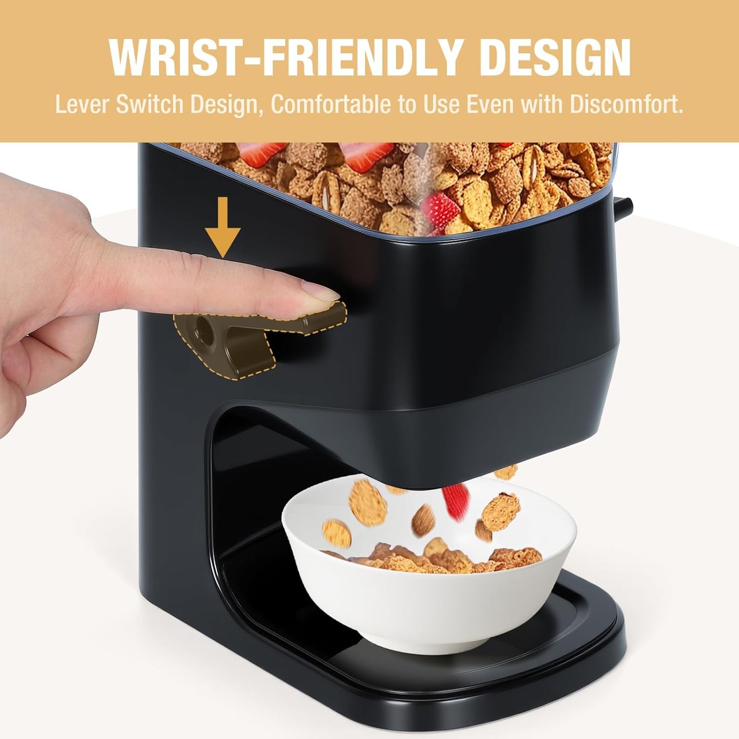 Dry Food Dispenser for Pantry Storage
