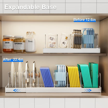 Expandable Pan & Lid Organiser