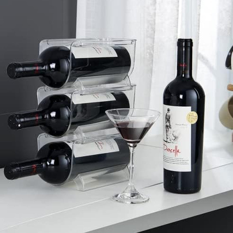 Stackable Bottle Holder for Fridge & Pantry