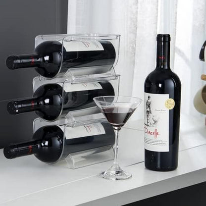 Stackable Bottle Holder for Fridge & Pantry