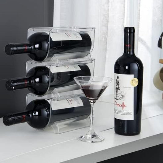 Stackable Bottle Holder for Fridge & Pantry