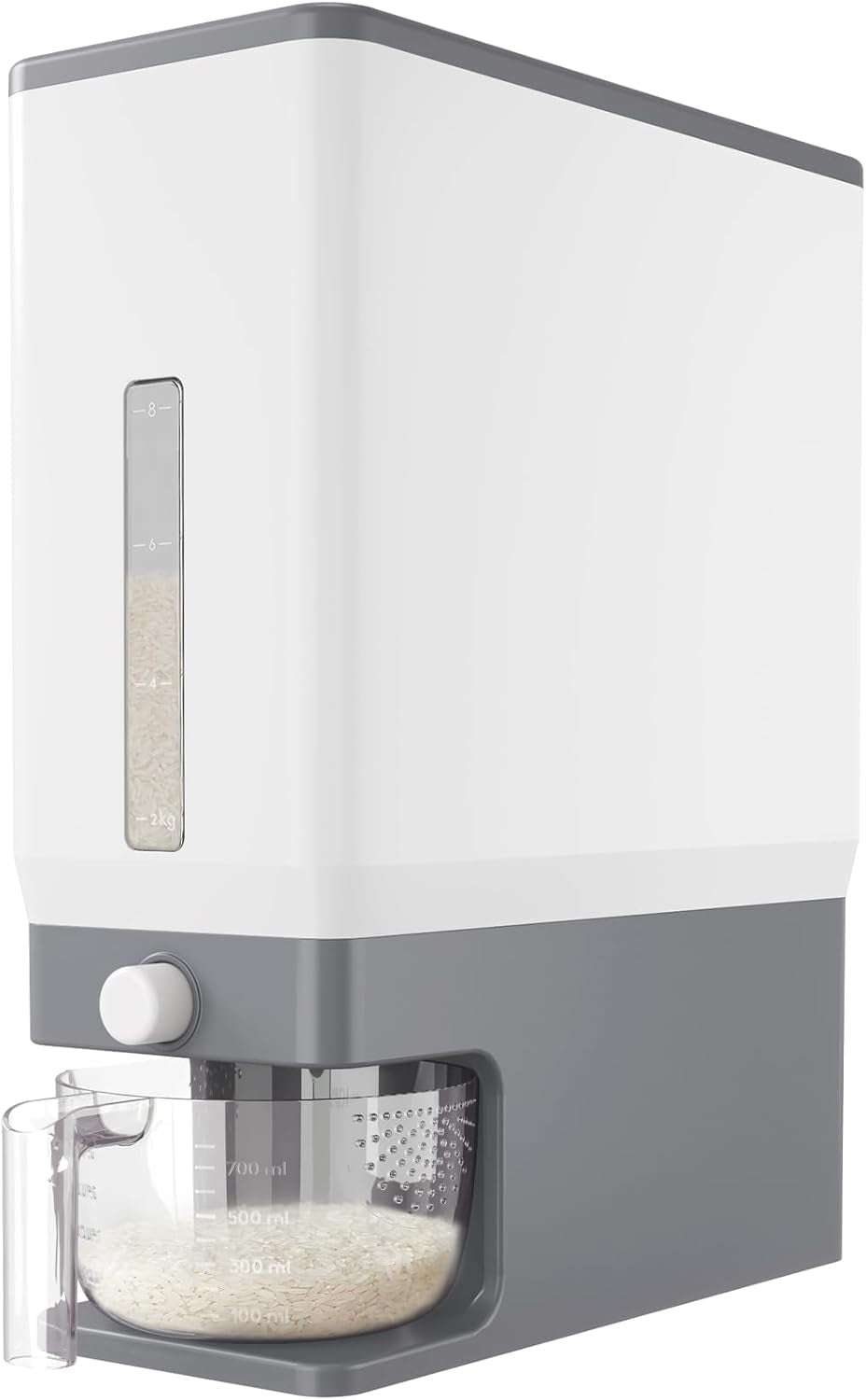 Airtight Rice & Dry Food Storage Dispenser
