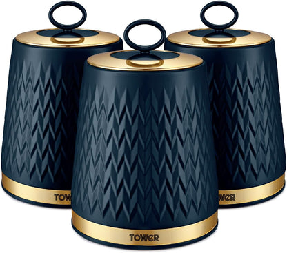 Tea, Coffee & Sugar Storage Canister Set