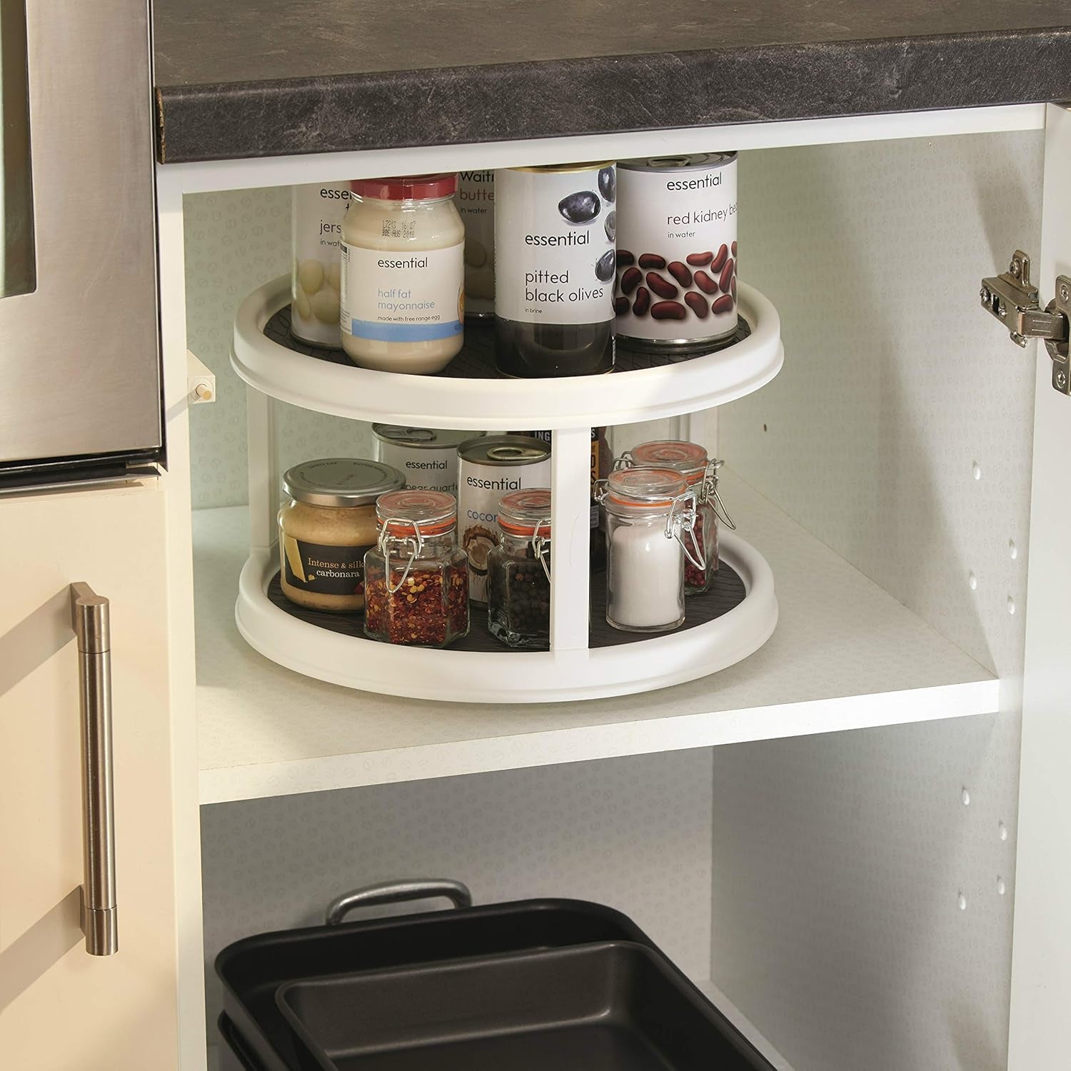 Lazy Susan Turntable Organiser