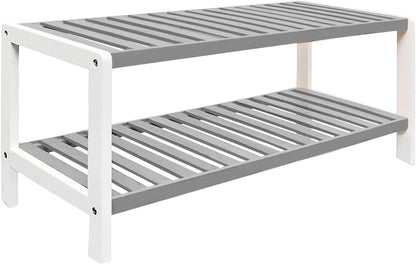 Bamboo Shoe Rack for Home Organisation