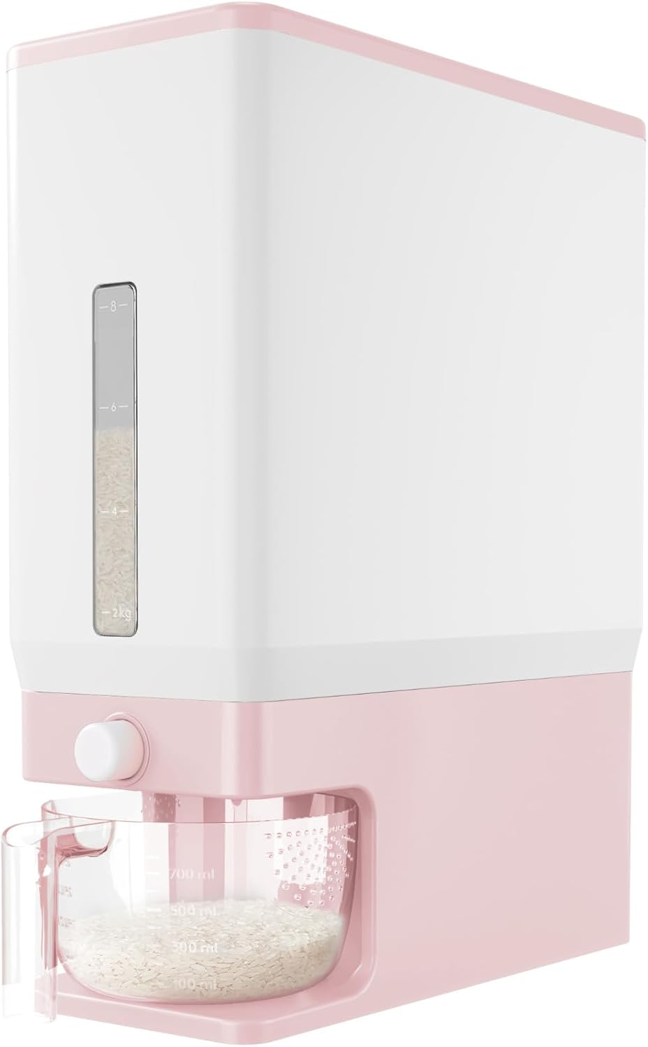 Airtight Rice & Dry Food Storage Dispenser