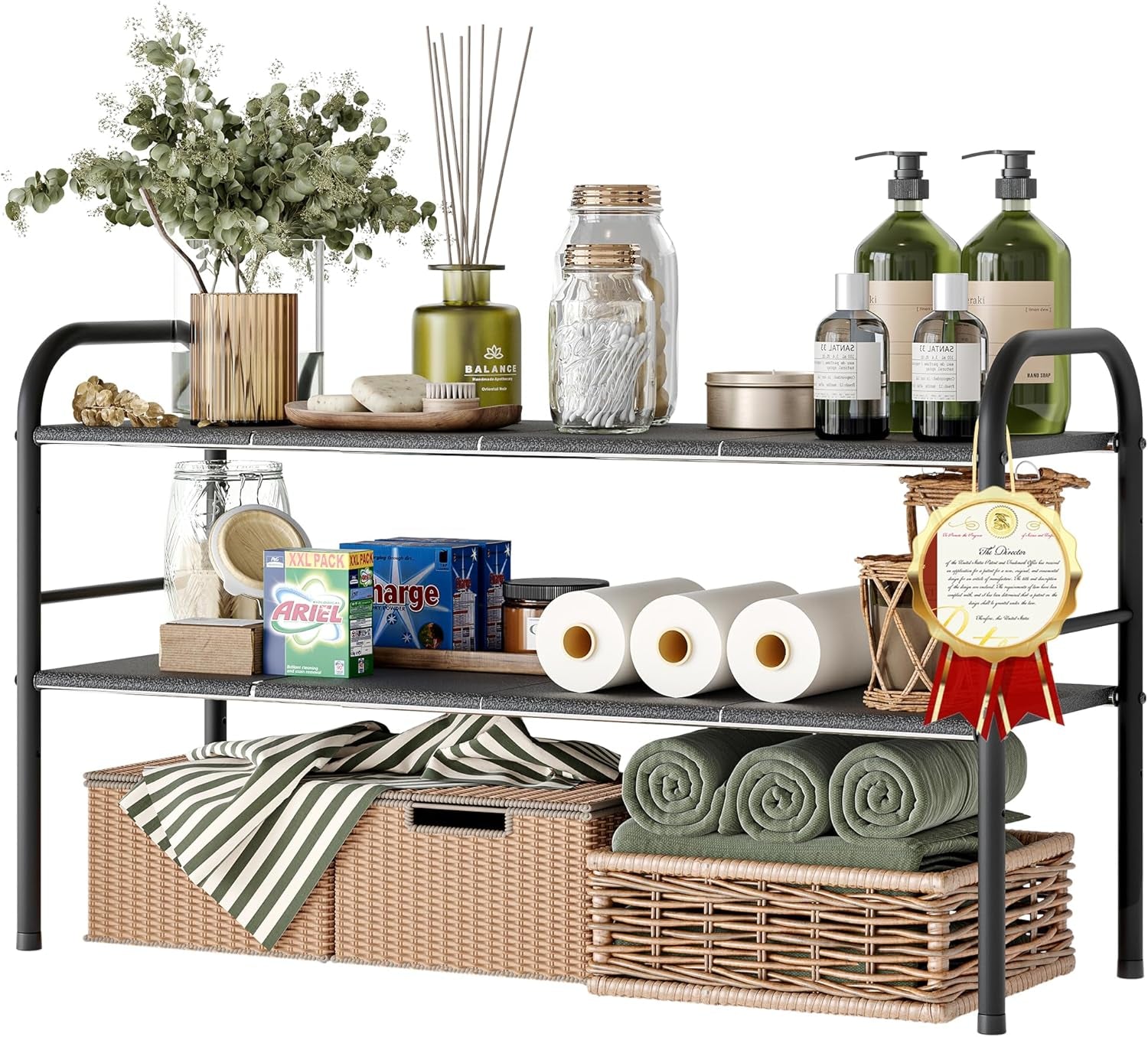 Expandable Under Sink Storage Rack