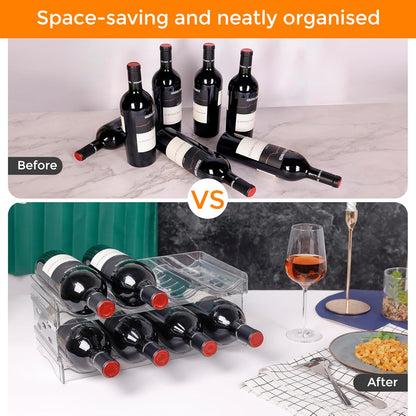 Bottle Storage Organiser for Kitchen & Pantry