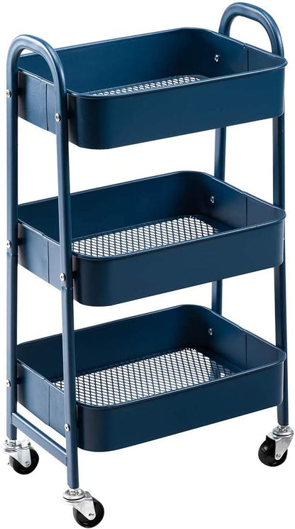 Rolling Storage Cart for Home Organisation