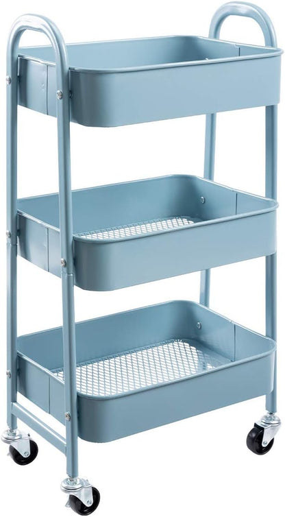 Rolling Storage Cart for Home Organisation