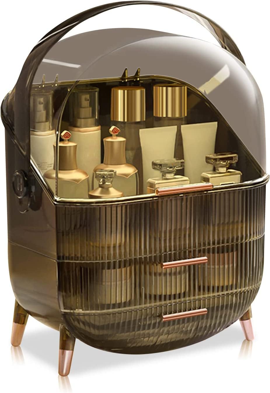 Dustproof Makeup Organiser with Lid