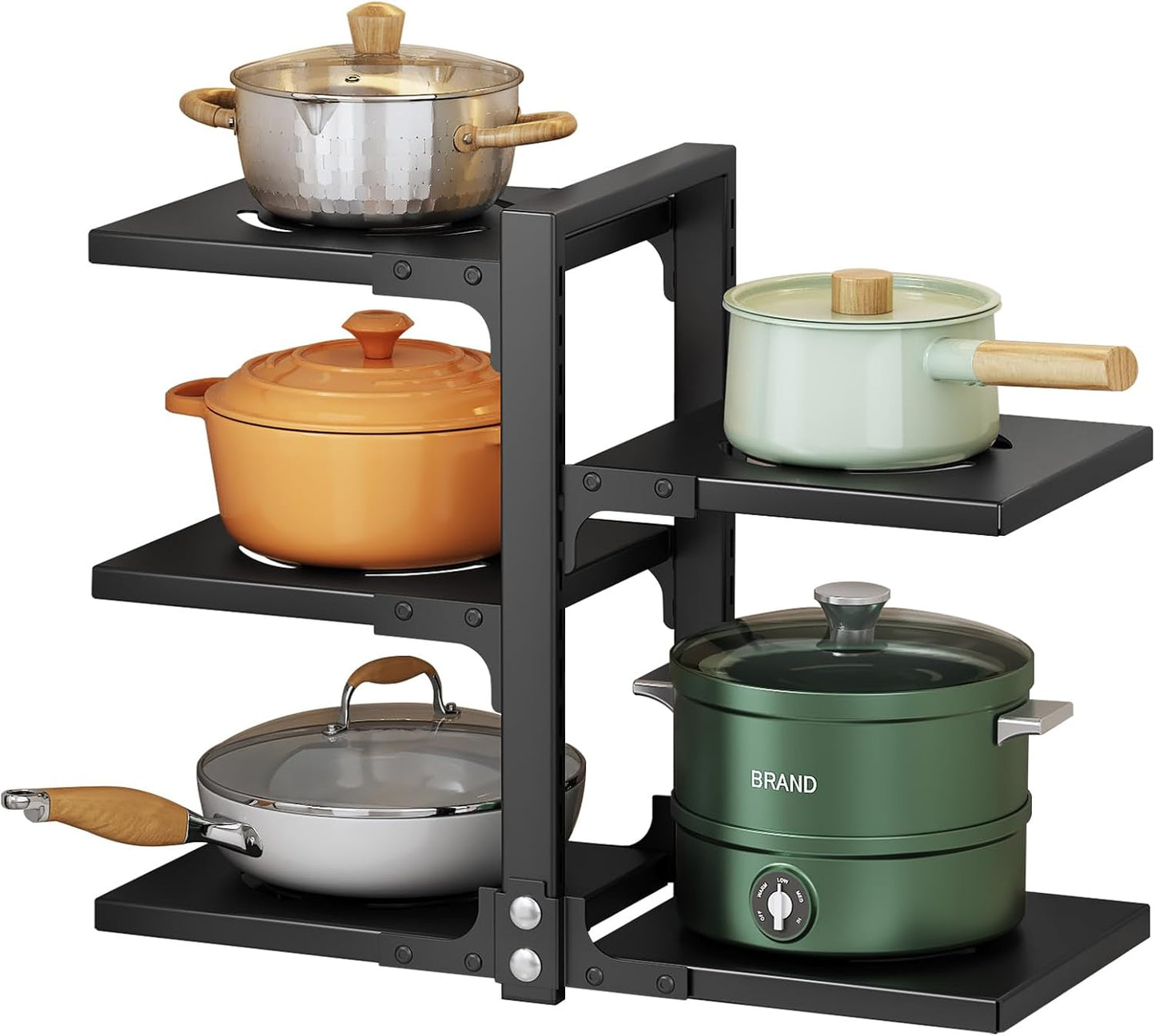 Adjustable Pots & Pans Organiser