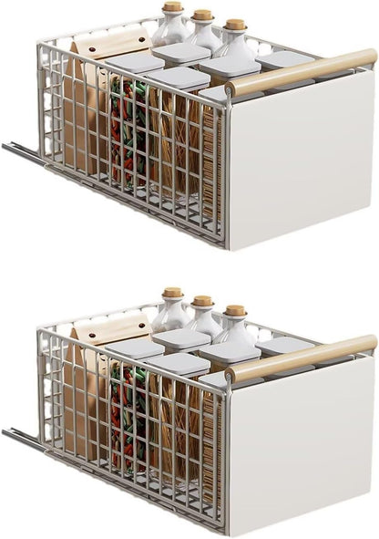 Adjustable Pull-Out Cabinet Organiser