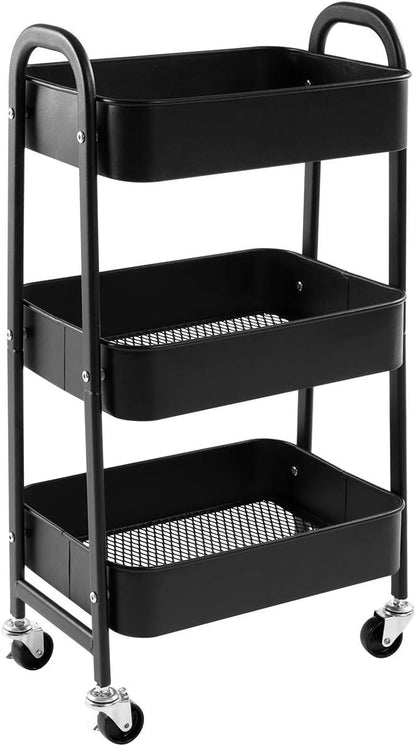 Rolling Storage Cart for Home Organisation