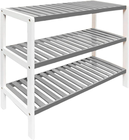 Bamboo Shoe Rack for Home Organisation