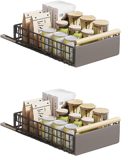 Adjustable Pull-Out Cabinet Organiser