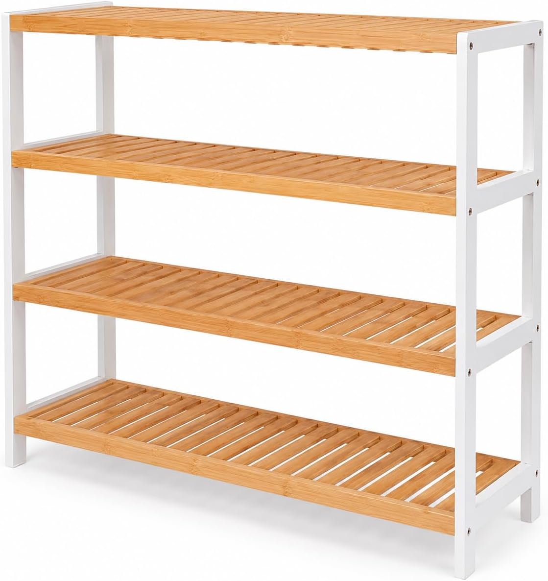 Bamboo Shoe Rack for Home Organisation