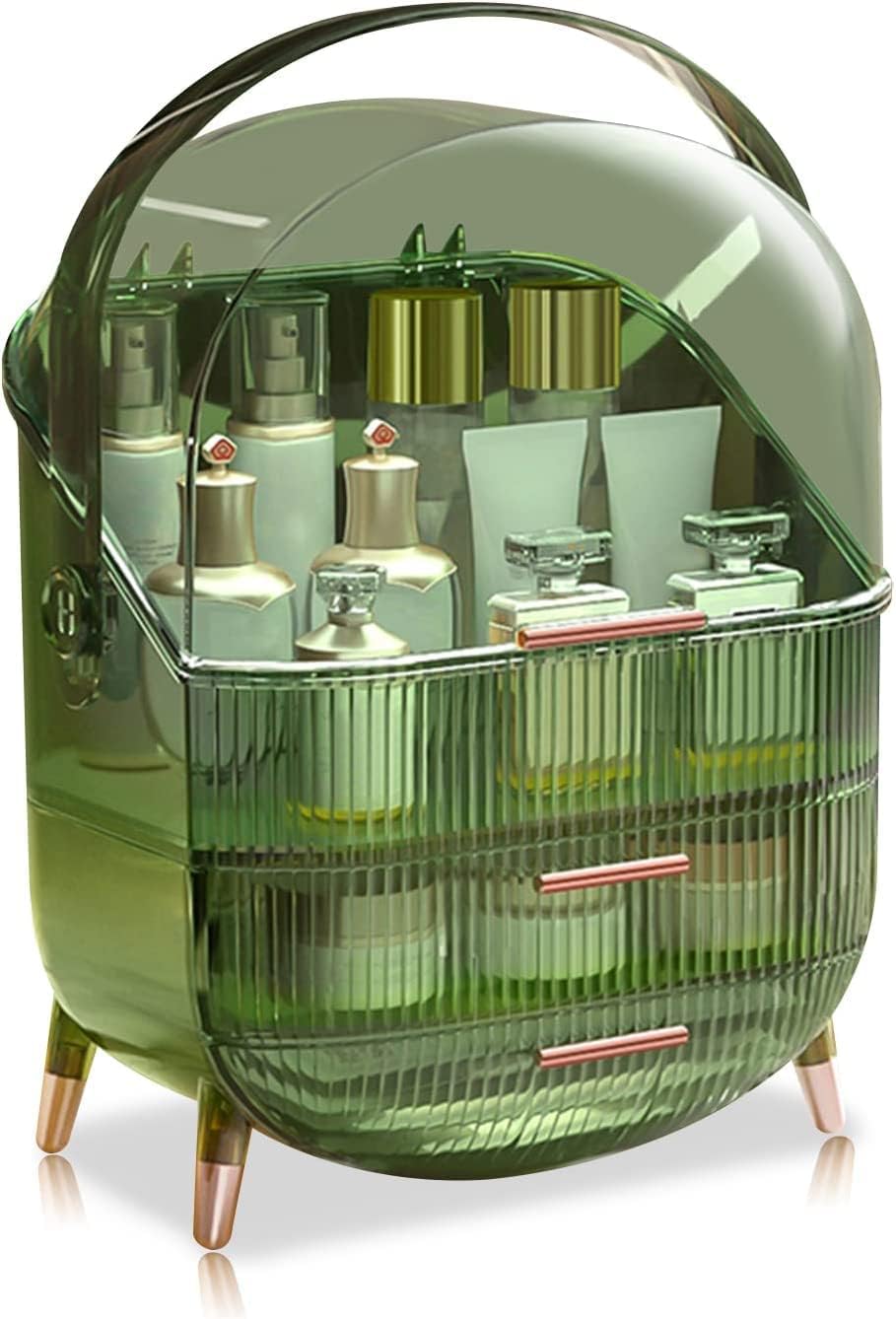 Dustproof Makeup Organiser with Lid