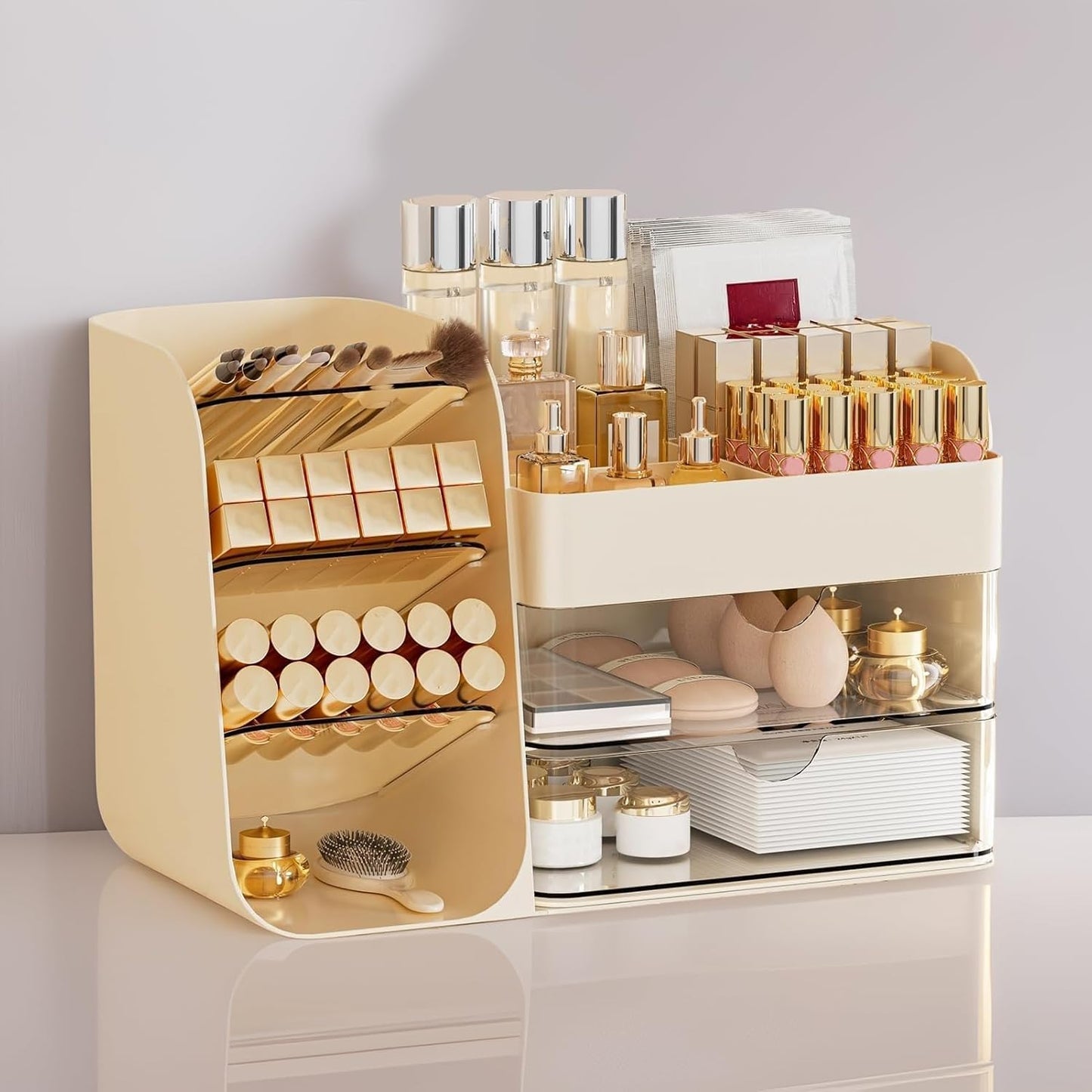 Makeup Organiser with Drawers & Cover