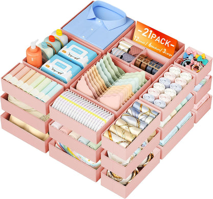 Fabric Drawer Organisers for Clothes & Accessories