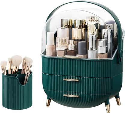 Dustproof Makeup Organiser with Lid