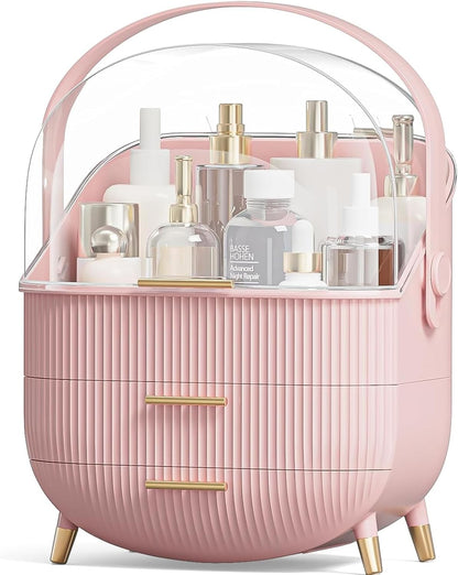 Dustproof Makeup Organiser with Lid