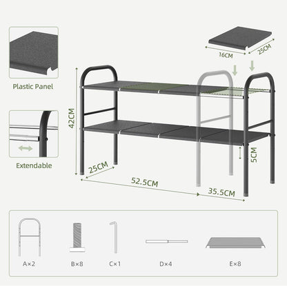 Expandable Under Sink Storage Rack