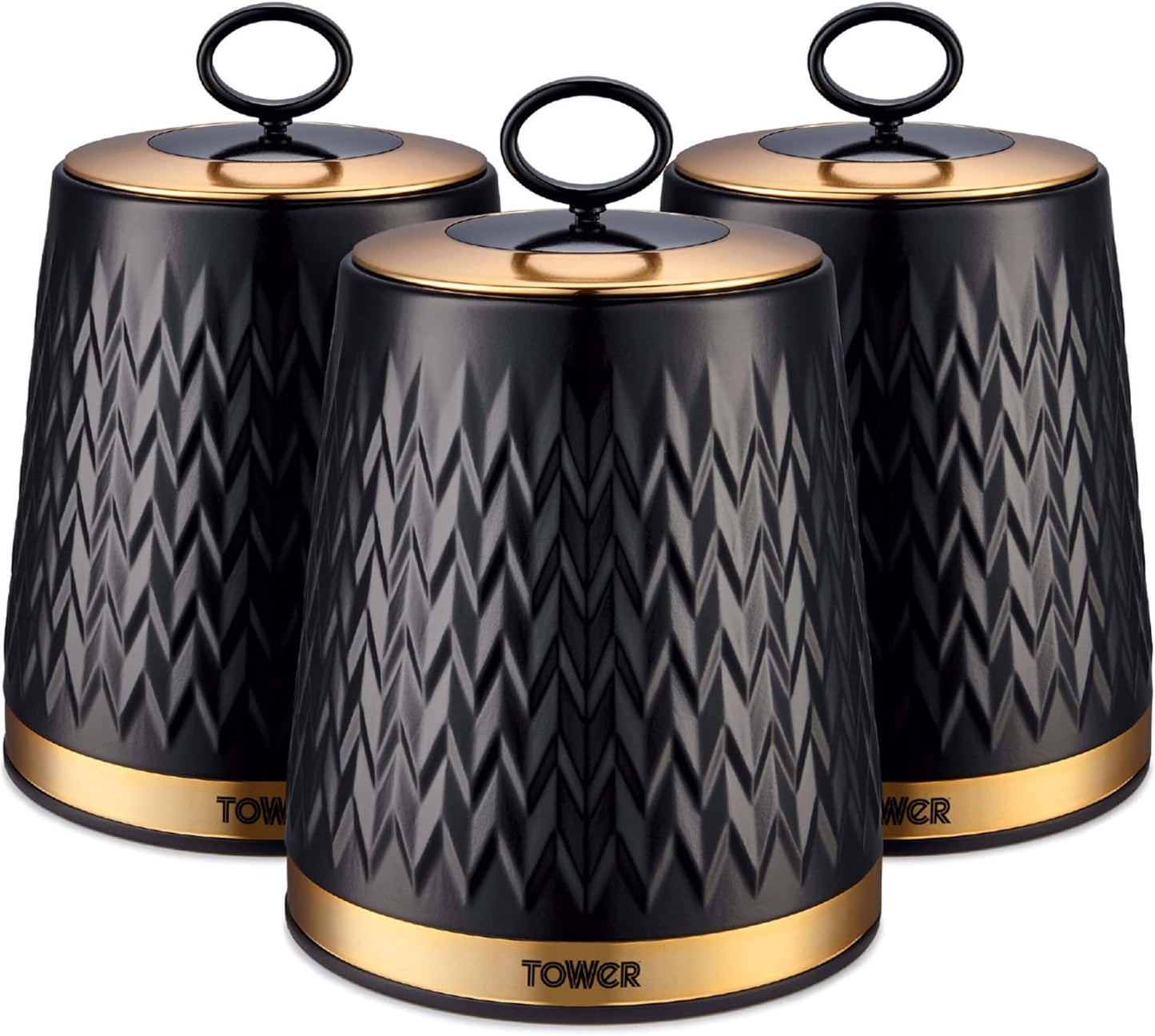 Tea, Coffee & Sugar Storage Canister Set