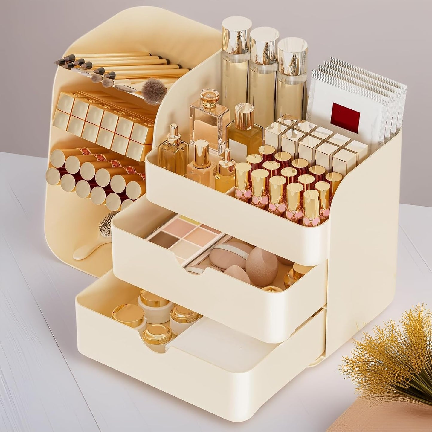 Makeup Organiser with Drawers & Cover