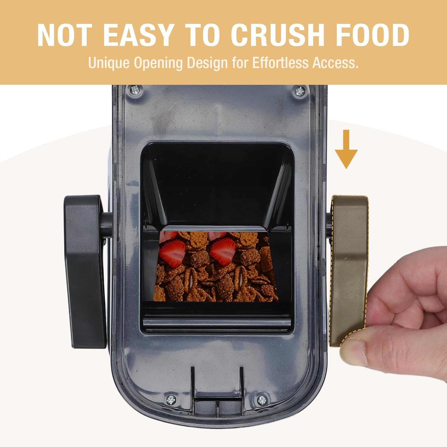 Dry Food Dispenser for Pantry Storage