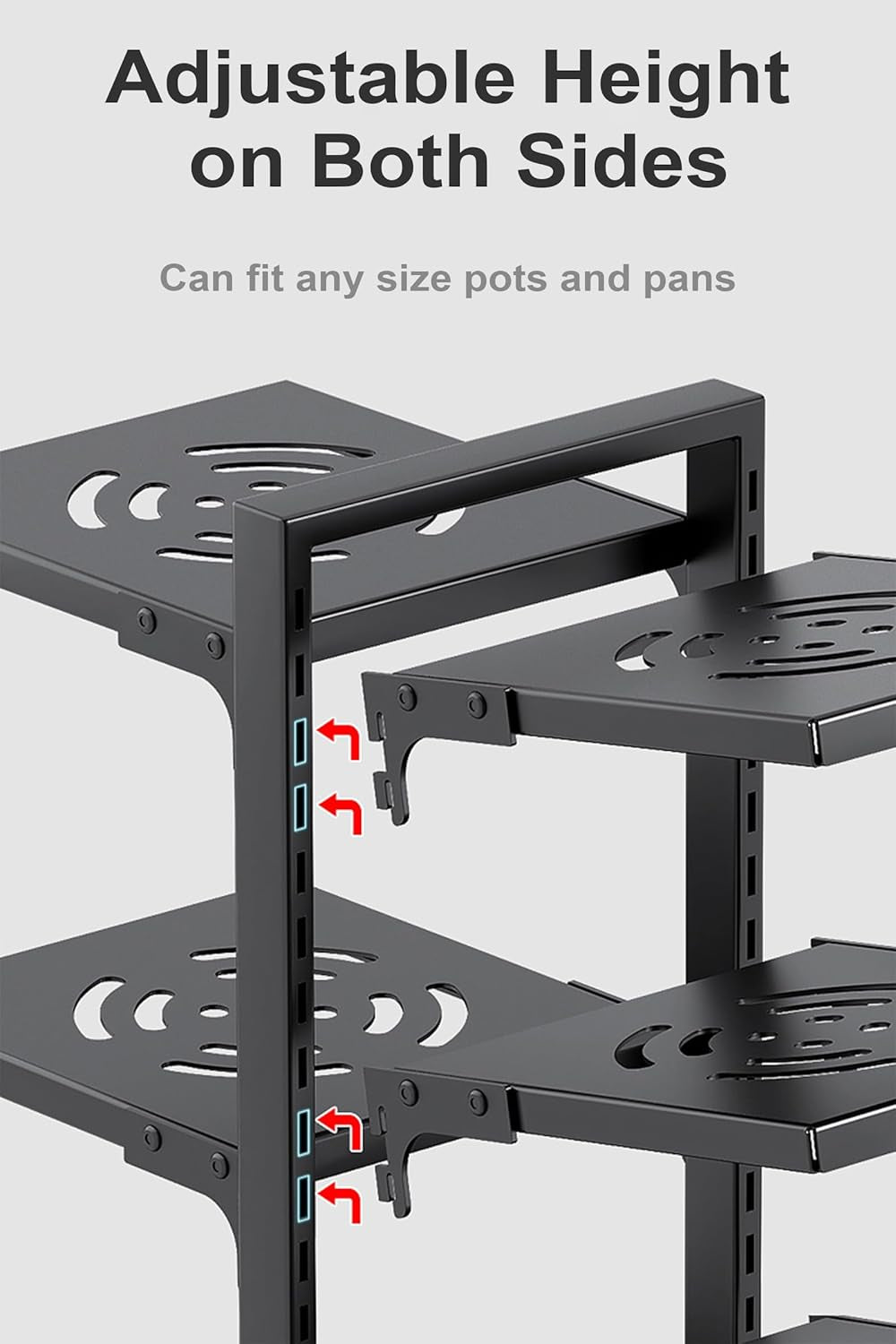 Adjustable Pots & Pans Organiser