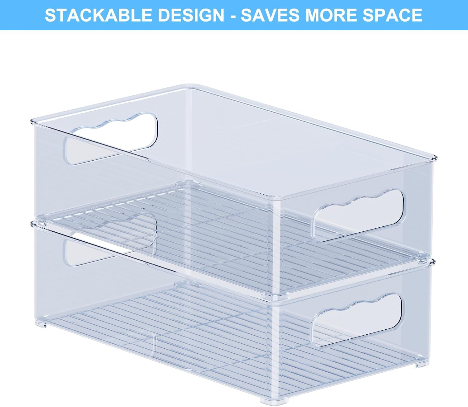 Stackable Fridge Storage Organisers