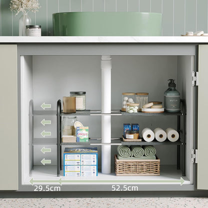 Expandable Under Sink Storage Rack