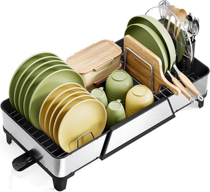 Expandable Stainless Steel Dish Drying Rack