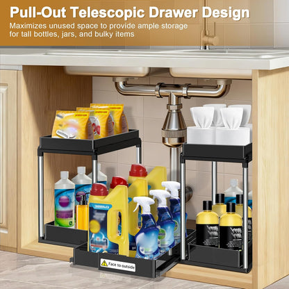 Adjustable Under Sink Organiser