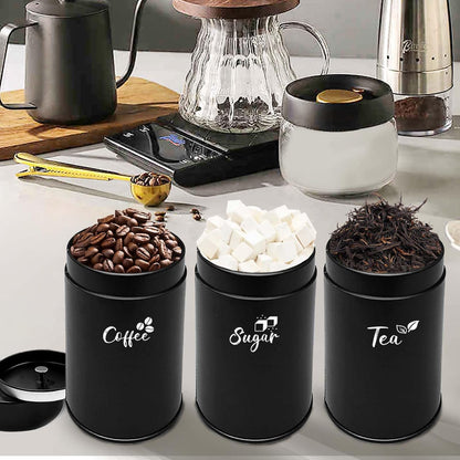 Airtight Tea, Coffee & Sugar Canister Set