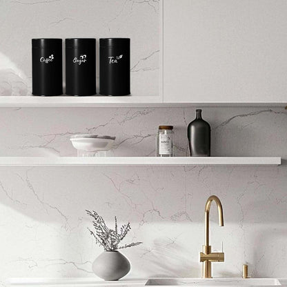 Airtight Tea, Coffee & Sugar Canister Set