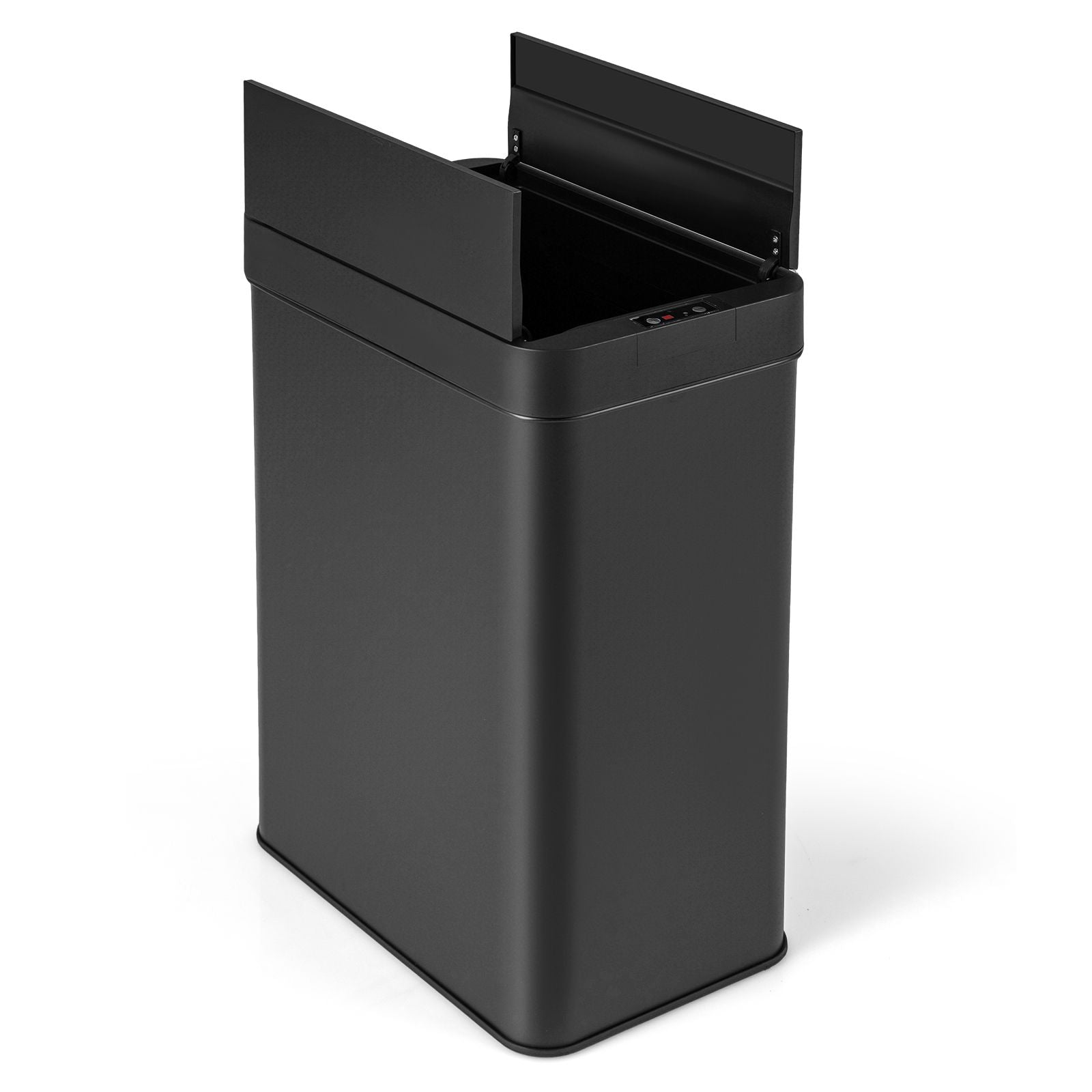 50L Slim Kitchen Trash Can with Wing Lids