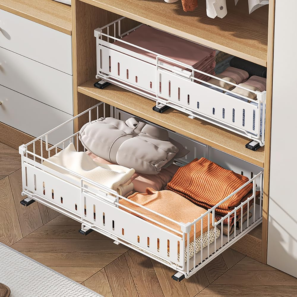 Pull-Out Cabinet Organiser for Kitchen Cupboards