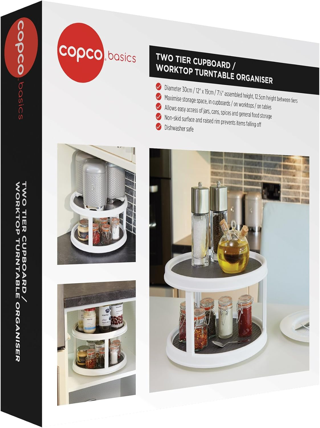 Lazy Susan Turntable Organiser