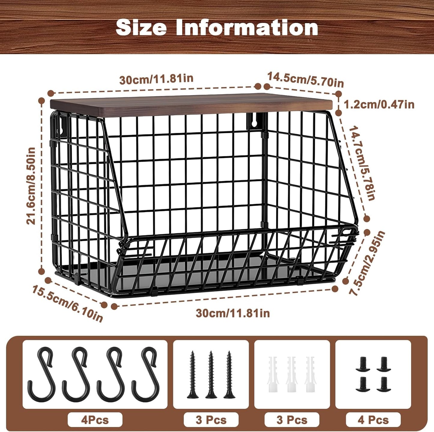Stackable Fruit & Vegetable Storage Basket