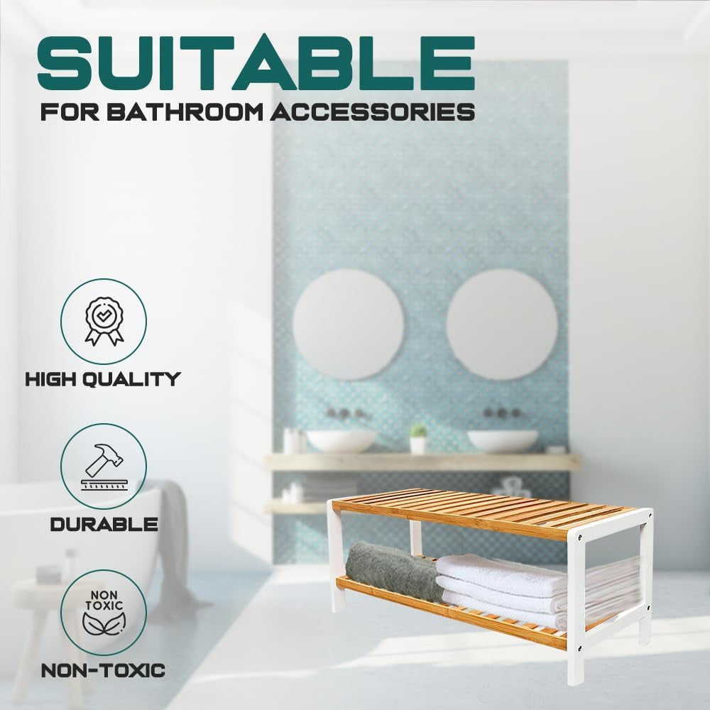 Bamboo Shoe Rack for Home Organisation