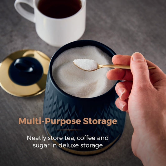 Tea, Coffee & Sugar Storage Canister Set