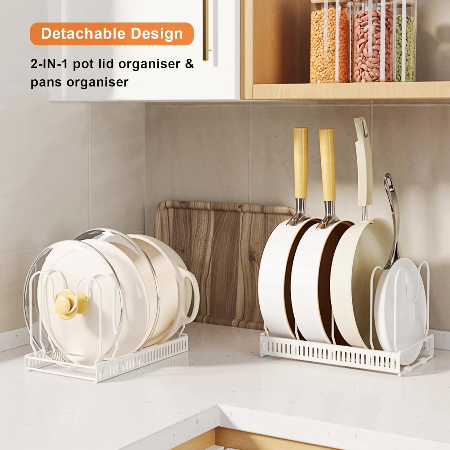 Expandable Pan & Lid Organiser